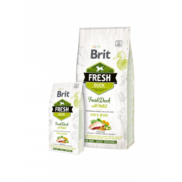 Pato Fresco Brit com Painço ACTIVE RUN & WORK 2,5kg