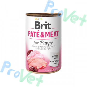 Wet CARE GF Pate, Pollo y Pavo PUPPY (6x400gr)