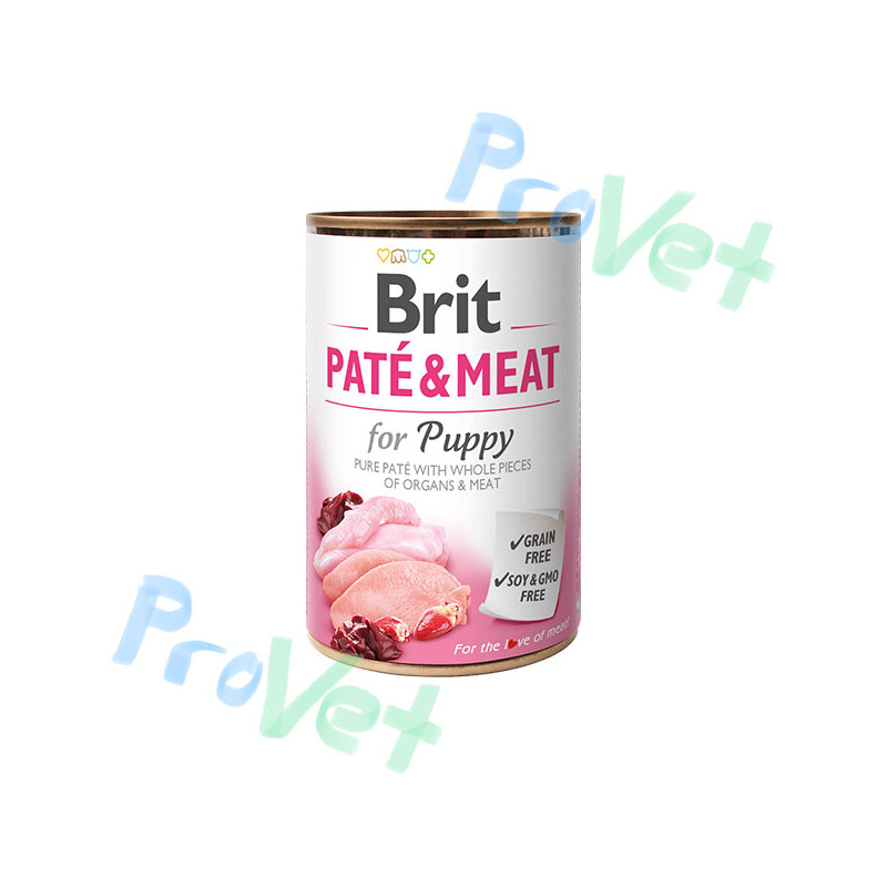 Wet CARE GF Pate, Pollo y Pavo PUPPY (6x400gr)