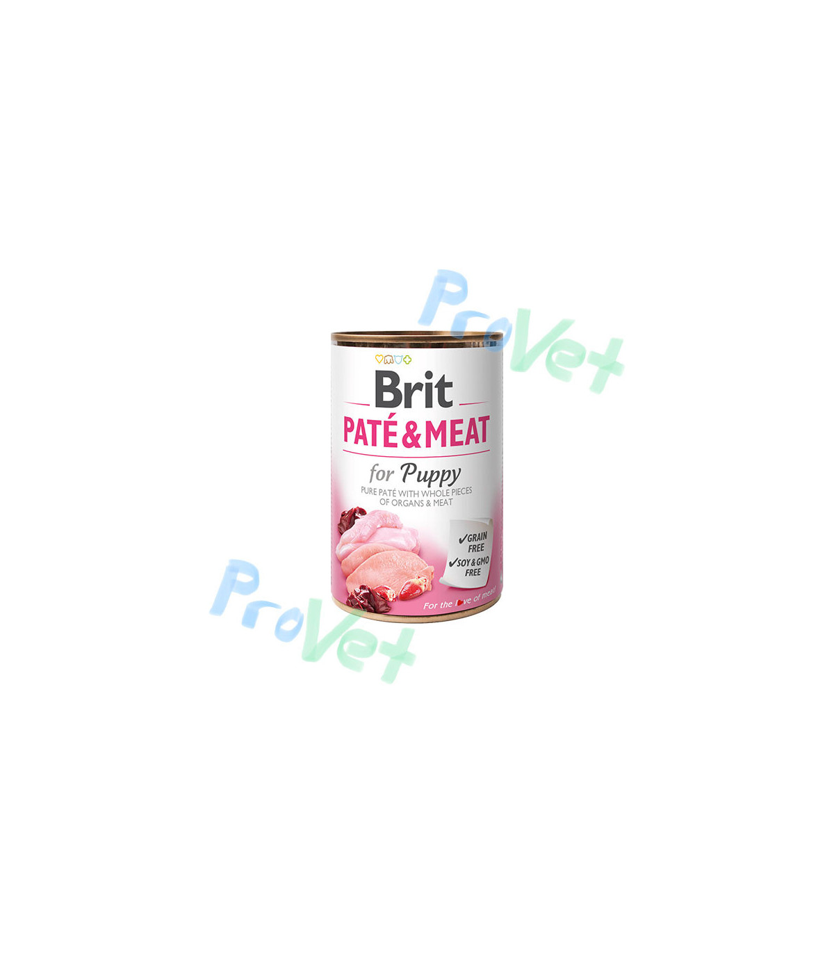 Wet CARE GF Pate, Pollo y Pavo PUPPY (6x400gr)
