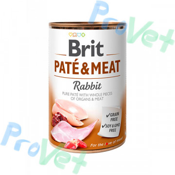 Wet CARE GF Pate y Conejo (6x400gr)