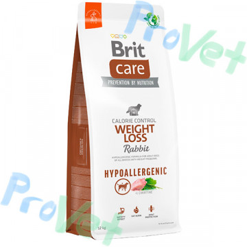 Brit Care Dog Hypoallergenic Weight Loss (Conejo) 12kg