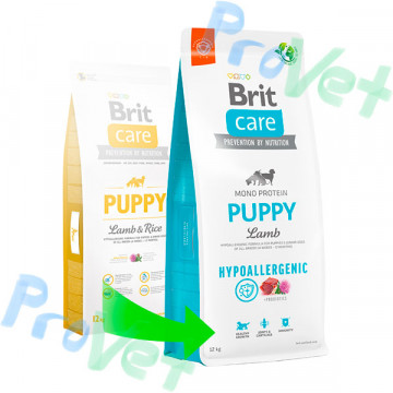 Brit Care Dog Hypoallergenic Puppy Cordero 3kg