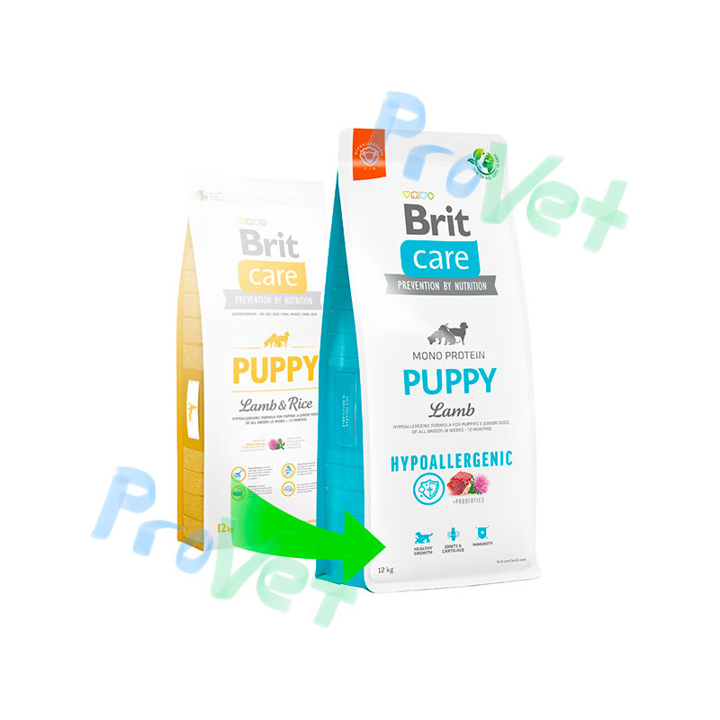 Brit Care Dog Hypoallergenic Puppy Cordero 3kg