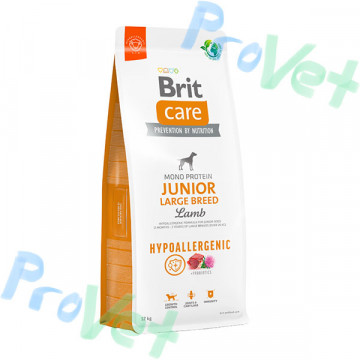 Brit Care Dog Hypoallergenic Junior Large Cordero 3kg