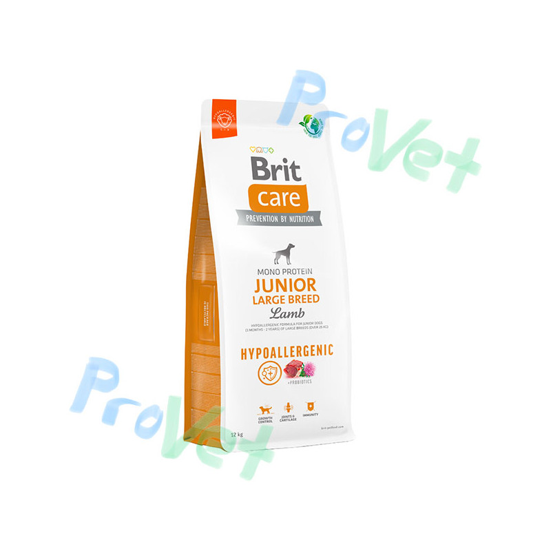 Brit Care Dog Hipoalergênico Junior Grande Cordeiro 3kg