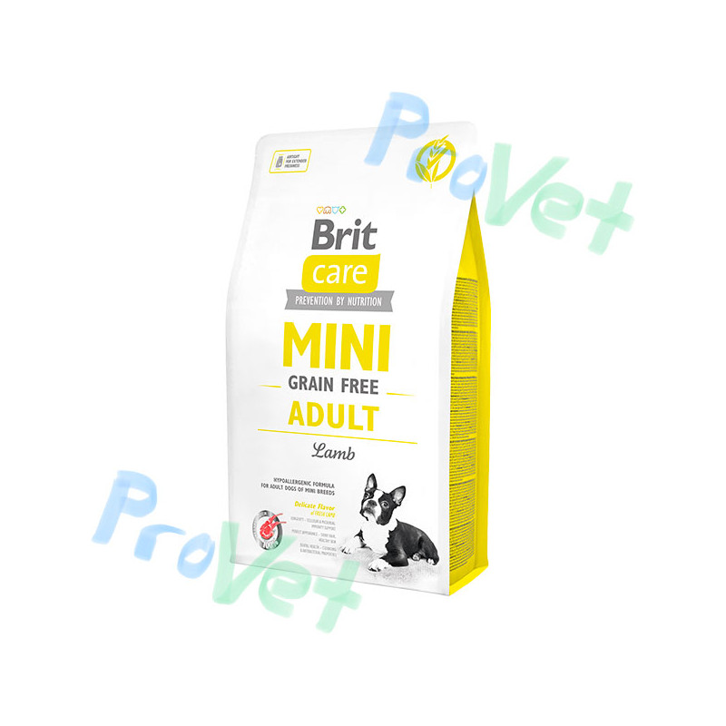 Brit Care Mini GF Adulto cordeiro 7kg