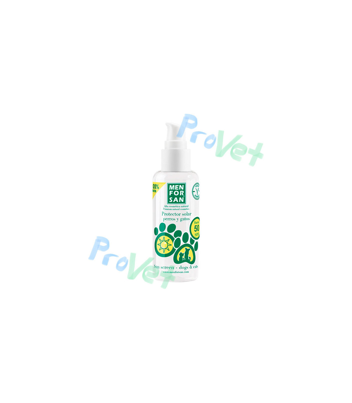 PROTETOR SOLAR FATOR 50+ Cão e Gato 60ml