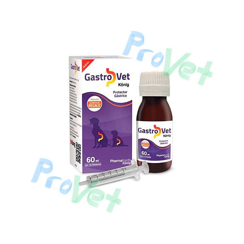 Gastrovet 60ml. Protector gástrico