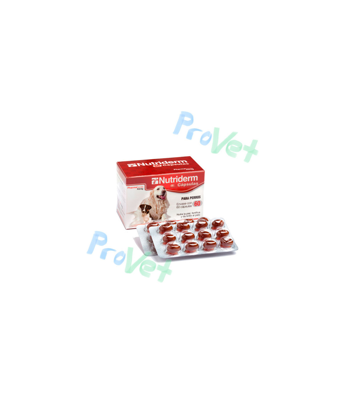 Nutriderm 60cp Ácidos graxos ômega 3,6,9