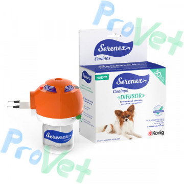 Serenex Difusor + Recambio. Feromonas para Perros