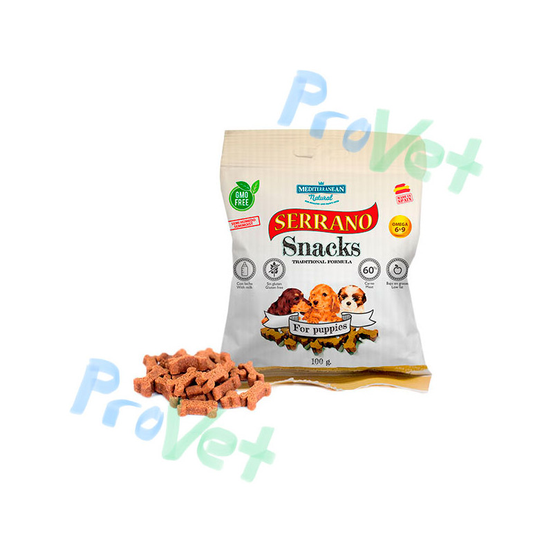 SERRANO SNACK Filhotes 25x100G