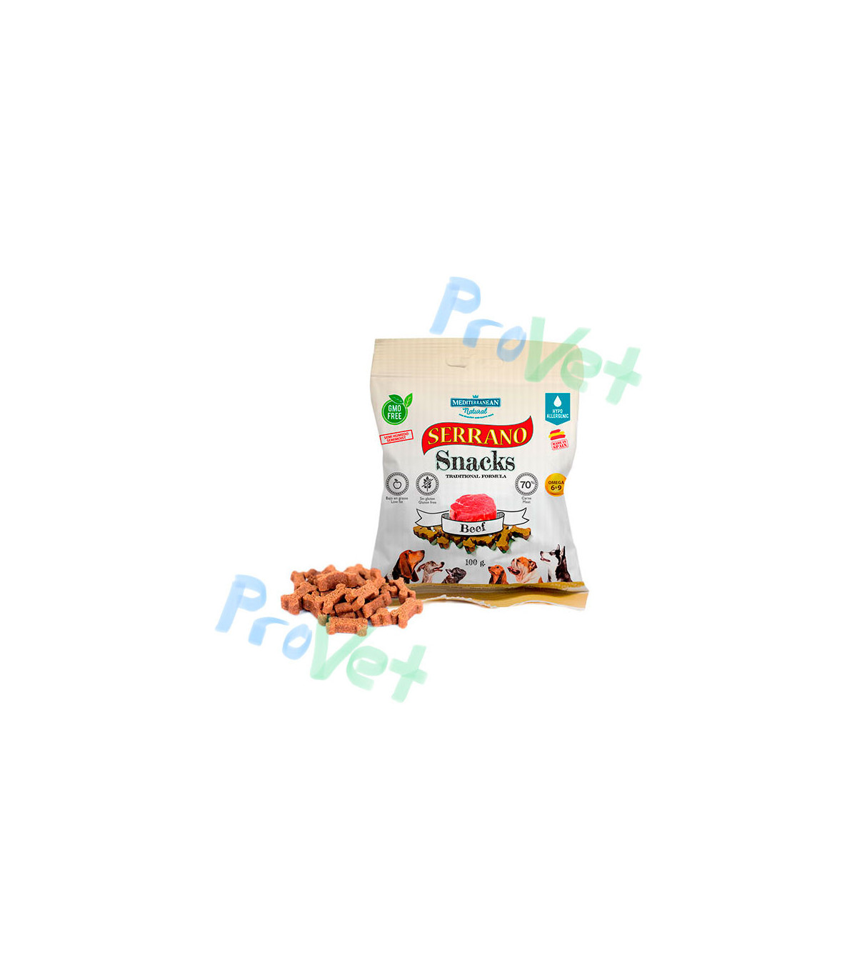 SERRANO SNACK Buey 25x85gr