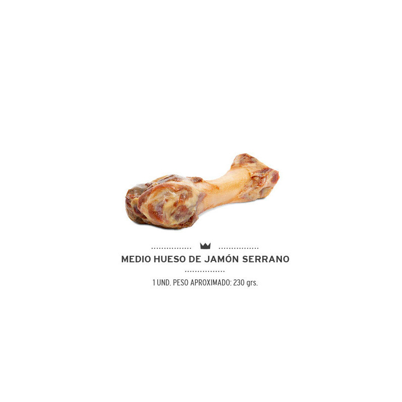 MEDIO HUESO Jamón Serrano 12x230gr