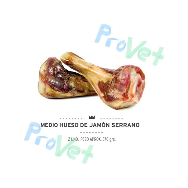 MEDIO HUESO Jamón Serrano 18 bolsas de (2x370gr)