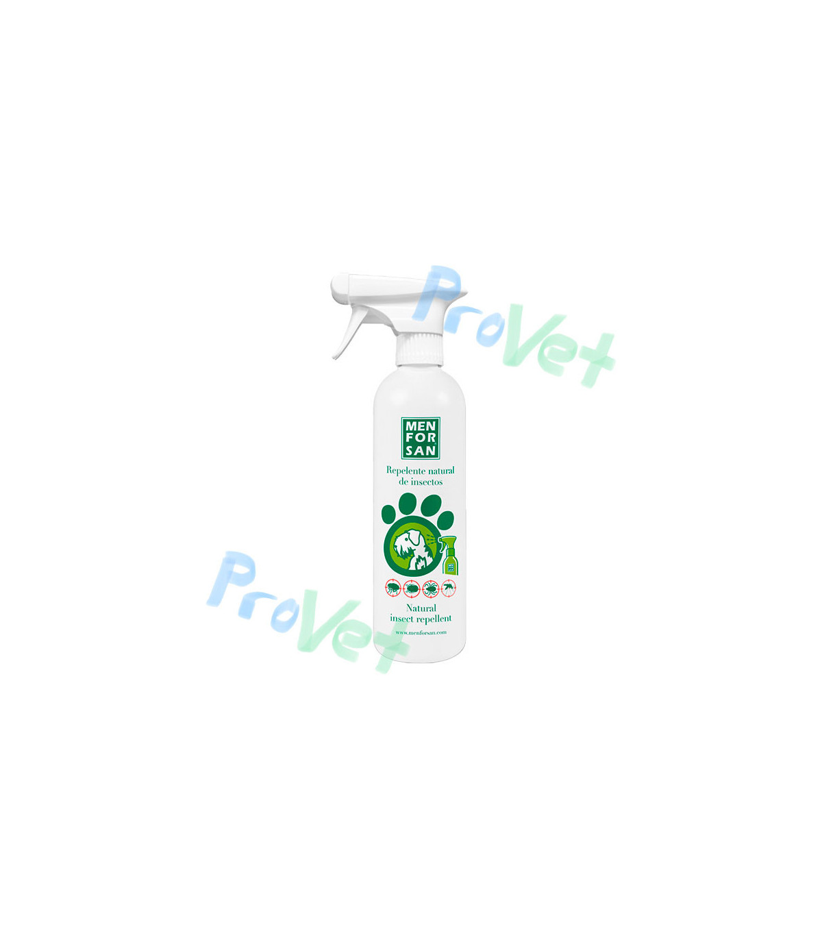 REPELENTE DE INSETOS NATURAL CITRONELA 500ml (Cão)