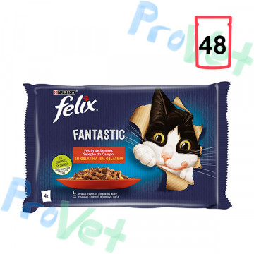 FELIX FANTASTIC Festin de Carnes 12(4x85g)