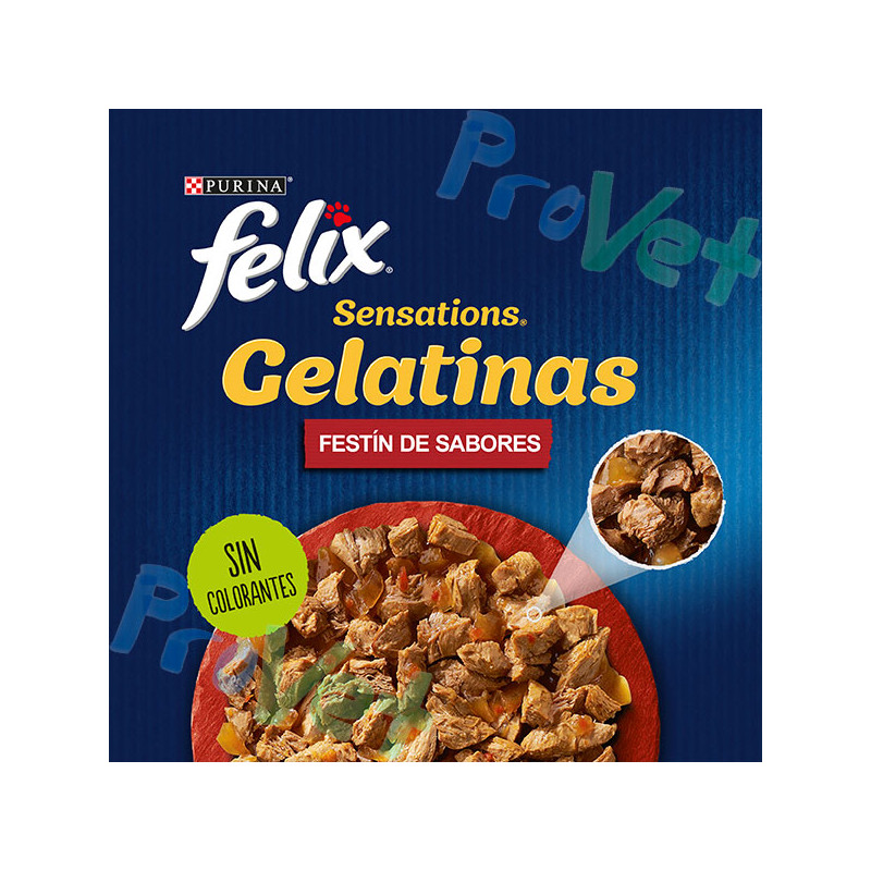 FELIX Sensations Buey y Pollo 12x(4x85g)