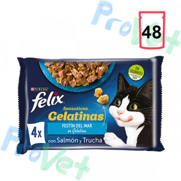 FELIX Sensations Pescado 12x(4x85g)