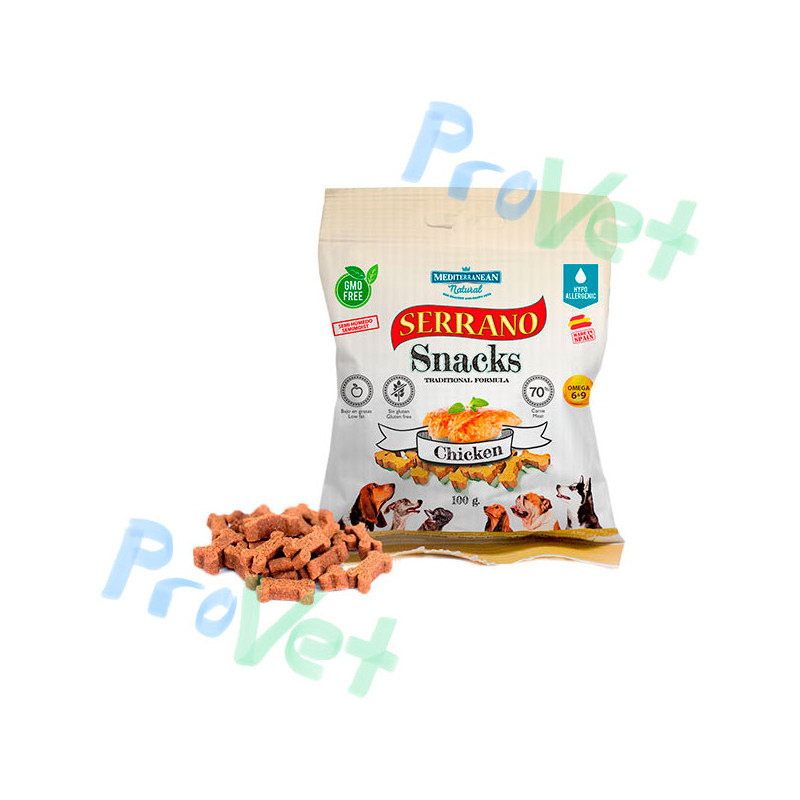 SERRANO SNACK POLLO 25x85gr