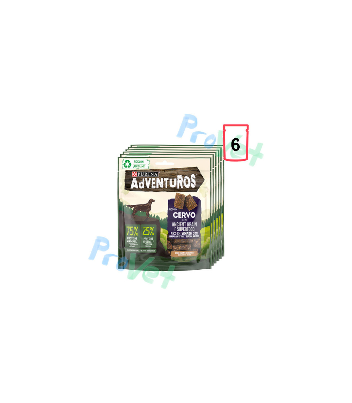 AVENTURAS DE CERVOS 6x120g