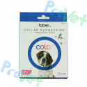 COLAR TABERDOG PERMETRINA AZUL 75cm