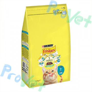 FRISKIES Cat Adulto Atún y Verduras 1.5kg