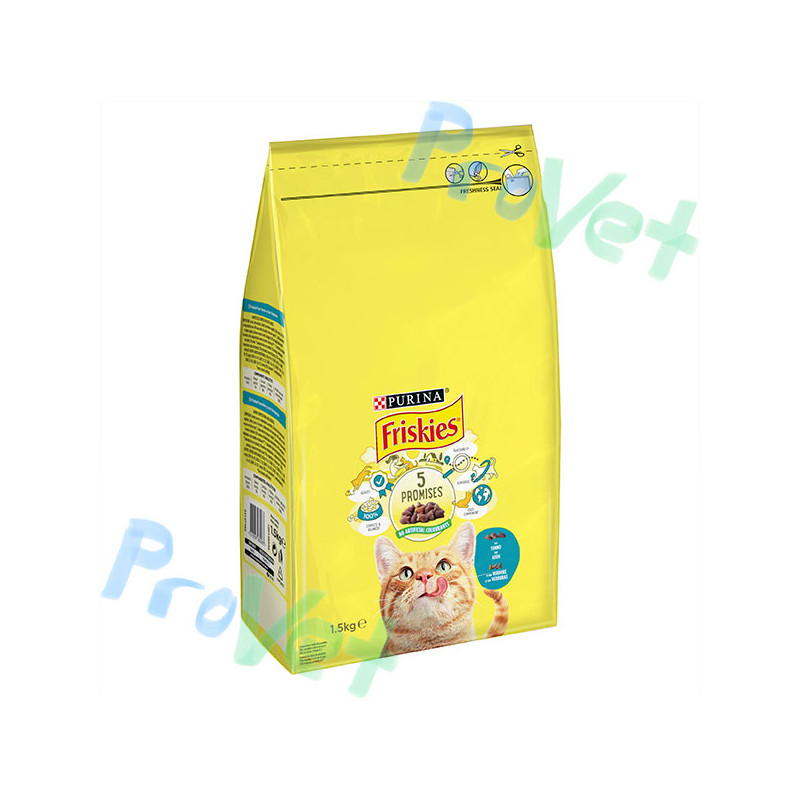 FRISKIES Cat Adulto Atún y Verduras 1.5kg