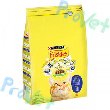 FRISKIES Cat Adulto Bacalao y Verduras 4kg