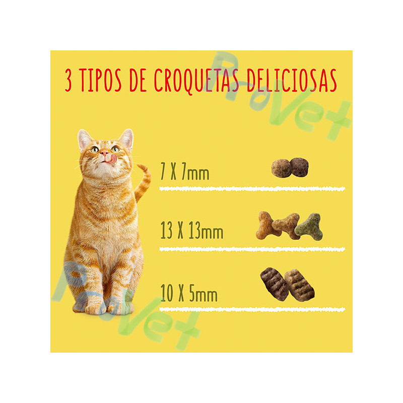 FRISKIES Cat Adulto Buey, Pollo y Verduras 4kg