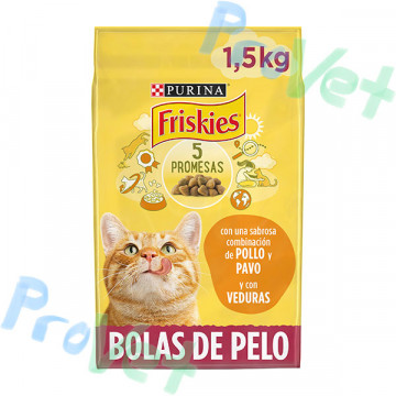 FRISKIES Cat BOLAS DE PELO 1.5kg