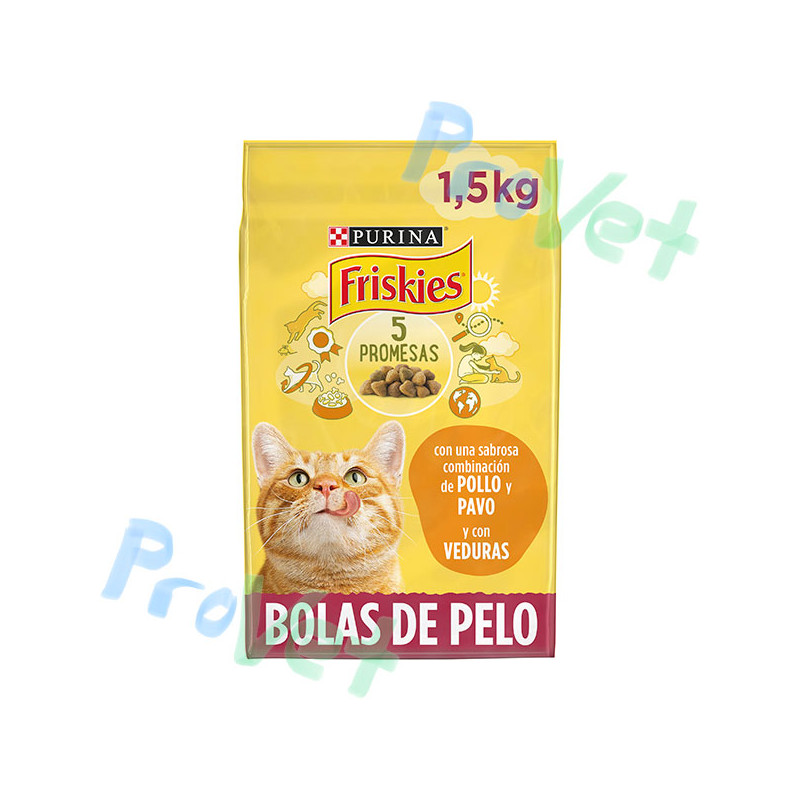 FRISKIES Cat BOLAS DE PELO 1.5kg