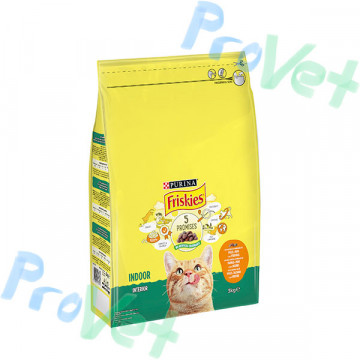 FRISKIES Gato de Interior com Frango e Legumes 3kg