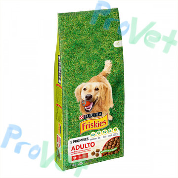 FRISKIES Dog Adulto Carnes 15kg