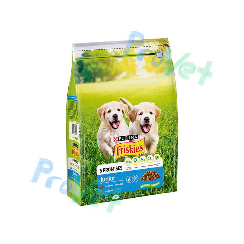 FRISKIES Cão Junior Pollo 3kg