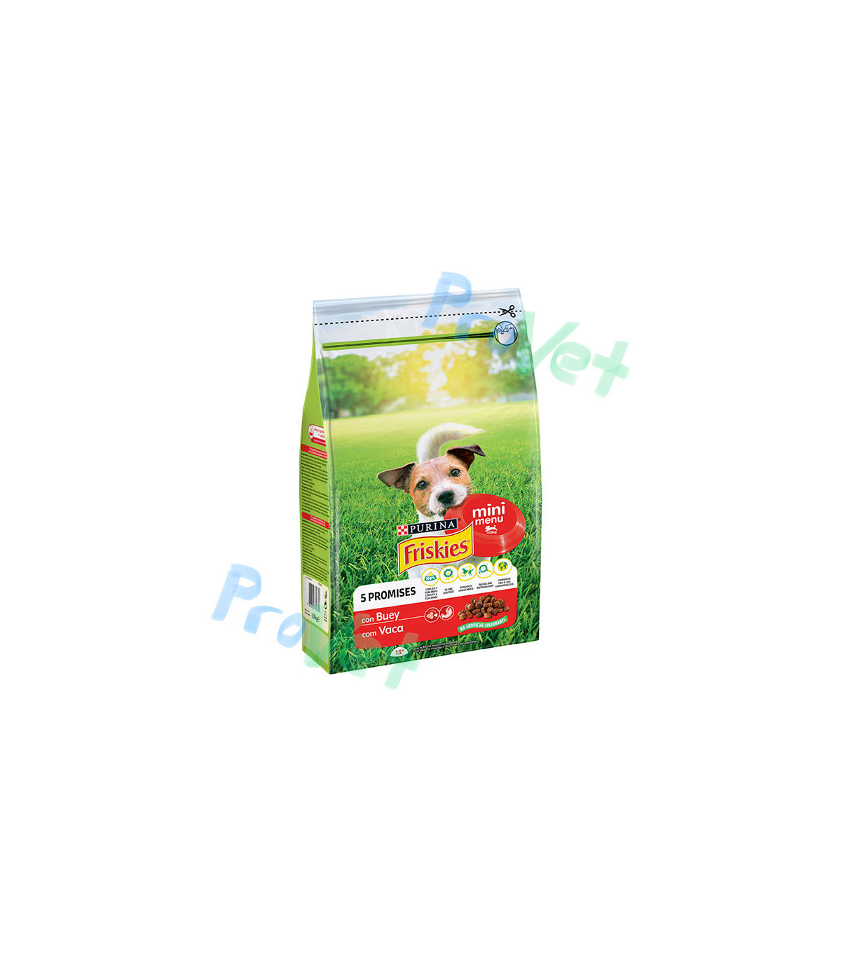 FRISKIES Dog MINI Adulto Buey 3kg