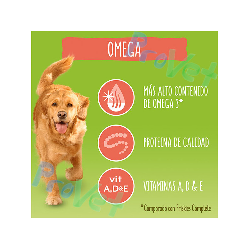 FRISKIES Dog Omega (Buey y Pescado) 3kg