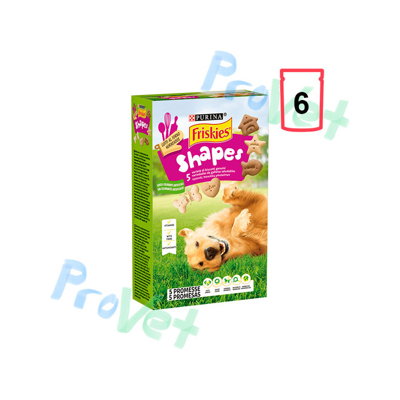 FRISKIES SHAPES 6x800g