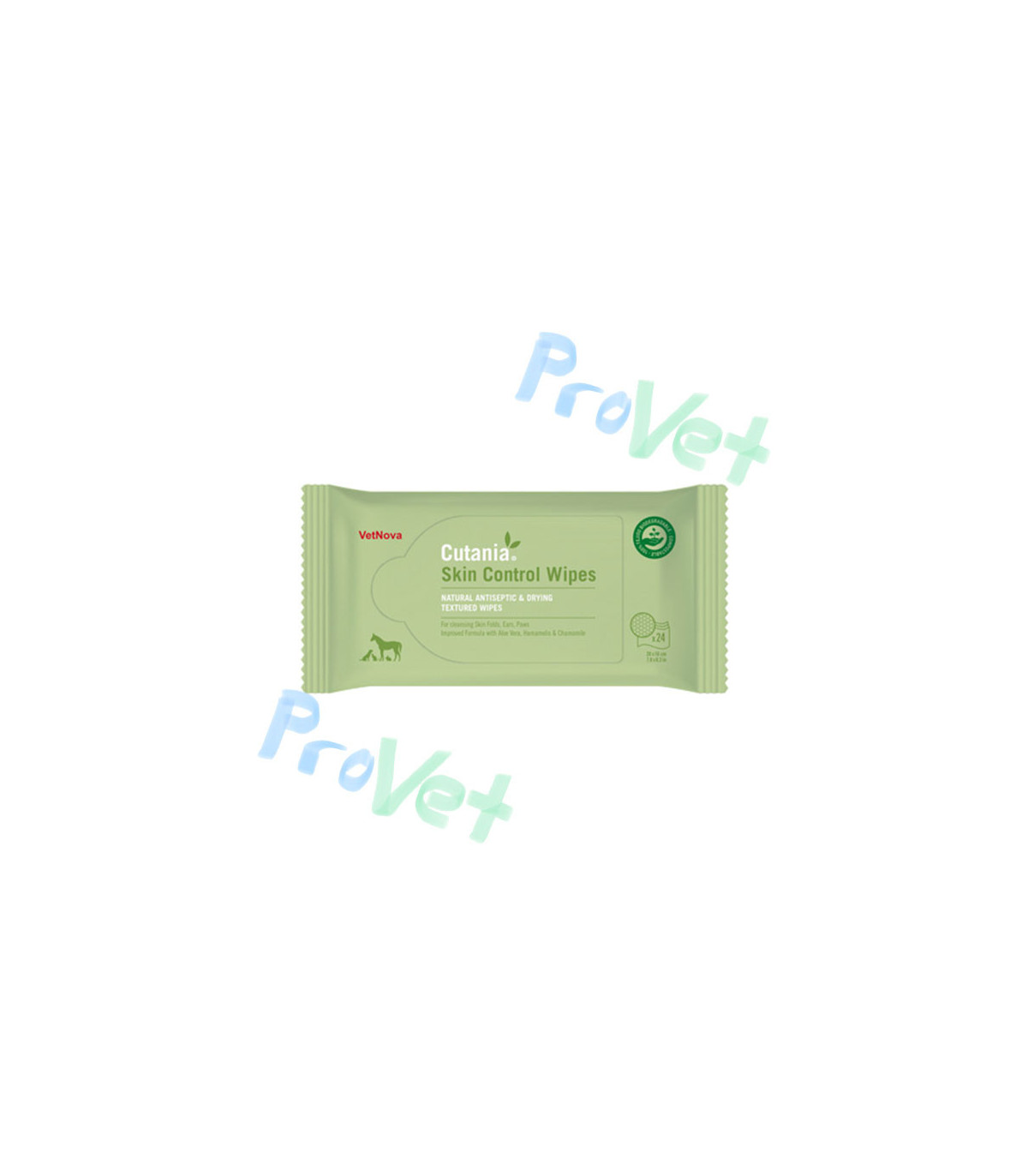 CUTANIA Skin Control Wipes 24 Toallitas