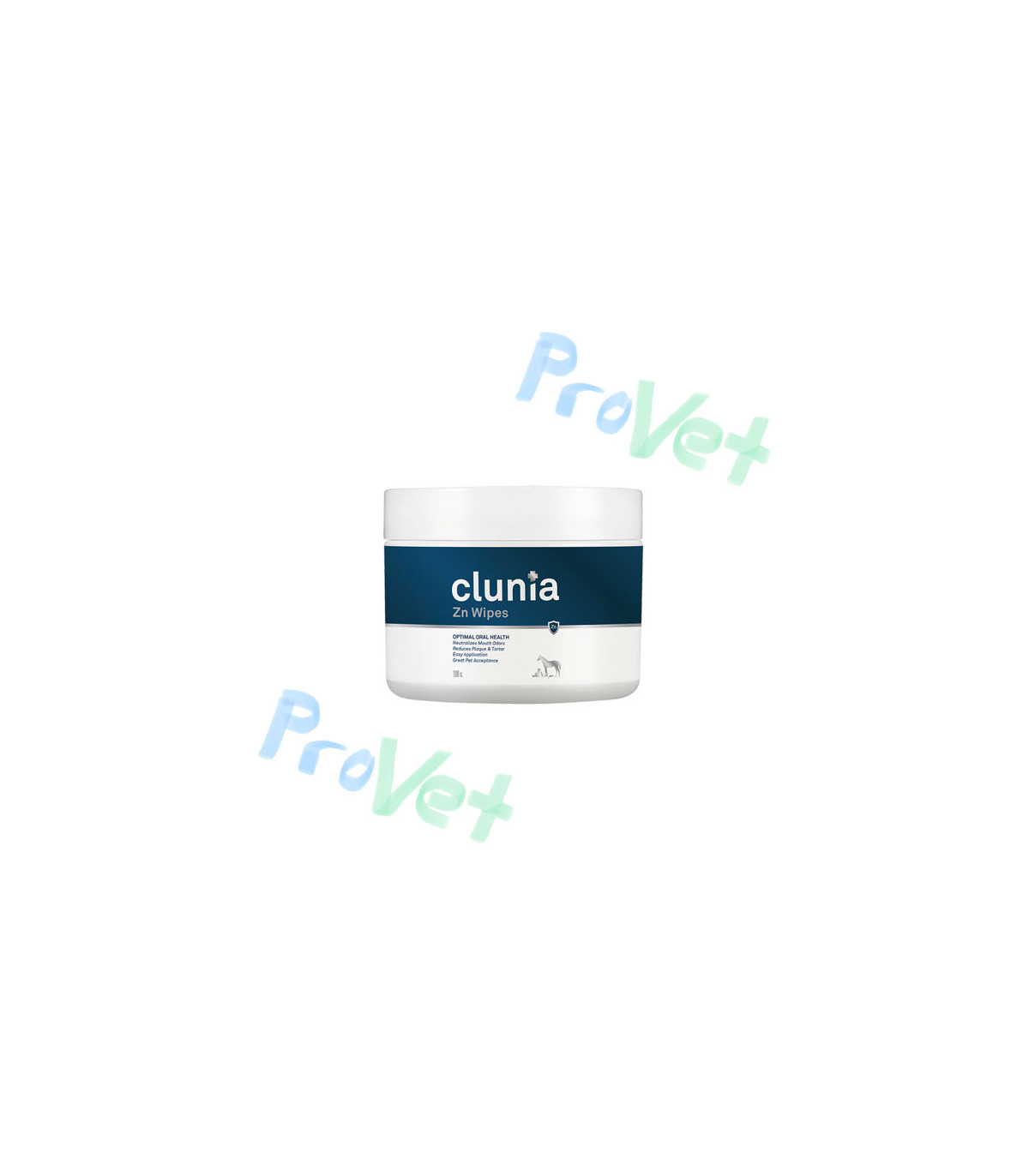 CLUNIA Zn Wipes 100 Toallitas
