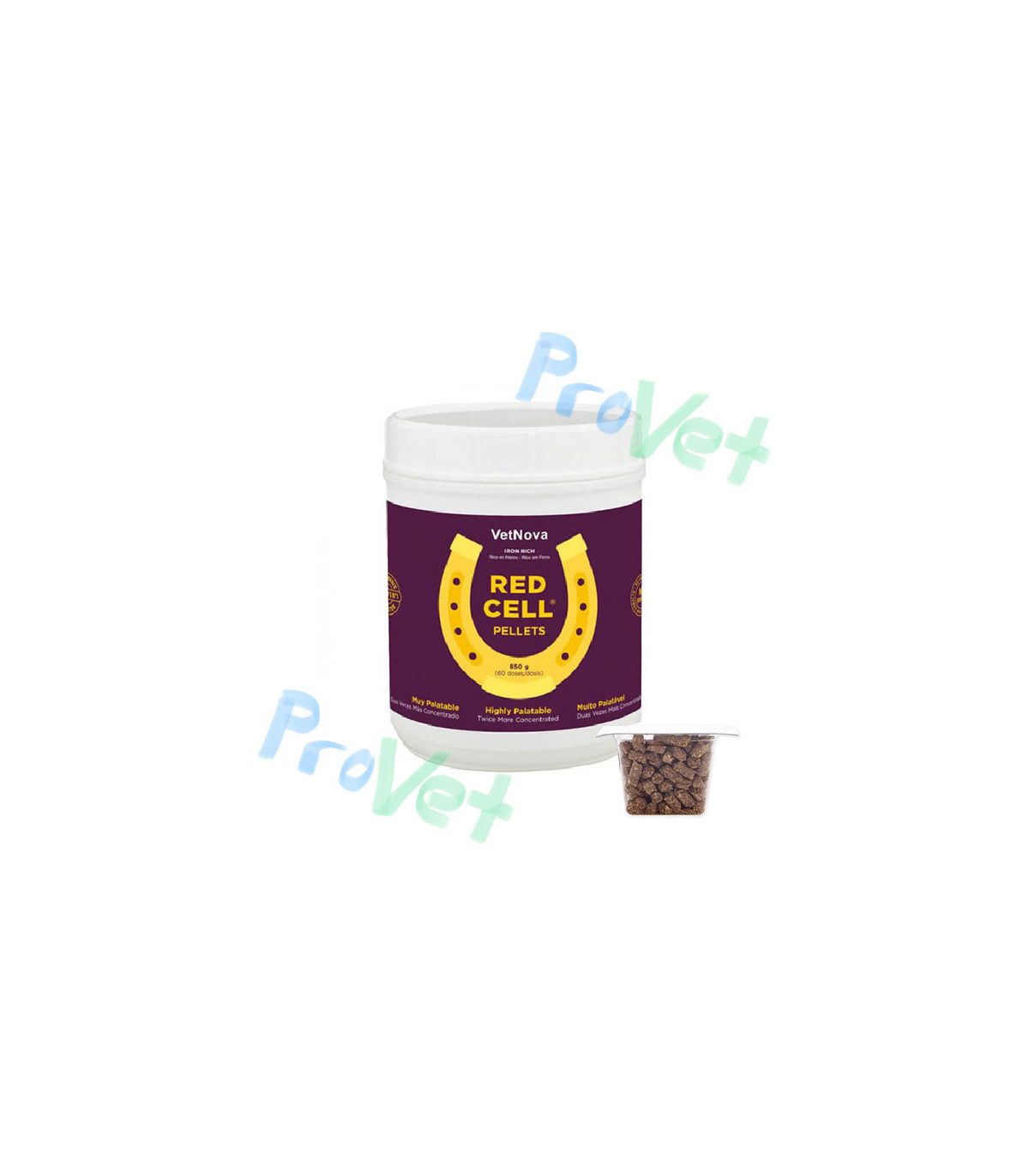 RED CELL Equino Pellets 850 g - Pellets