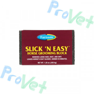 Slick 'N Easy 1 Ud. Cepillo – Lija para aseo equino