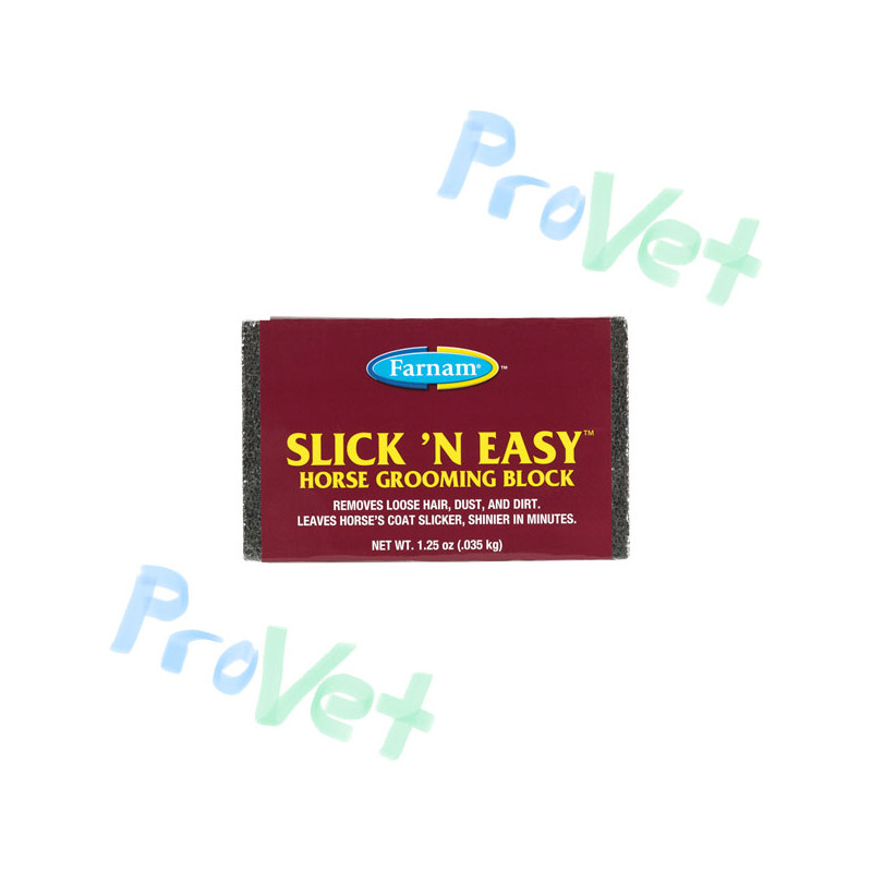 Slick 'N Easy 1 Ud. Cepillo – Lija para aseo equino