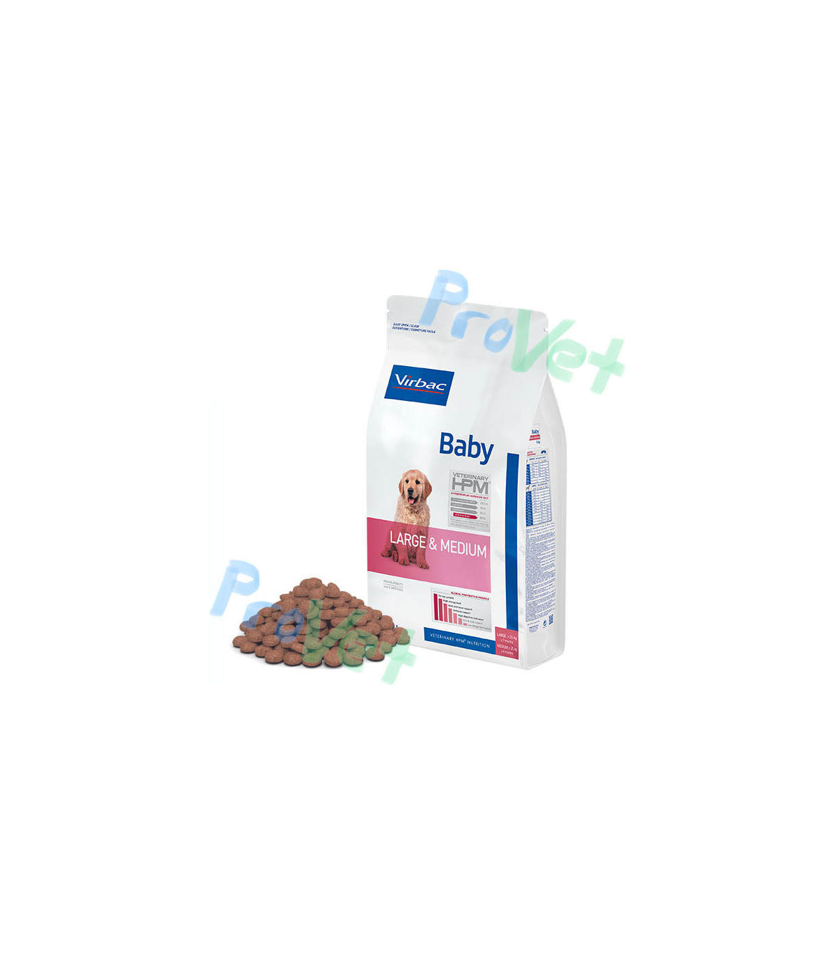 HPM DOG BABY LARGE MEDIUM 3 KG