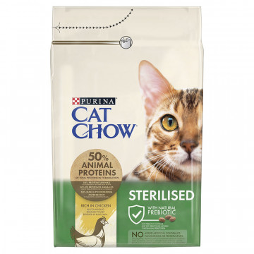 Purina CAT CHOW Esterilizado Pollo 3kg