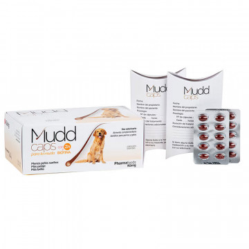 Mudd caps 30cp – Suplemento para la Caída del Pelo y Salud de la Piel en Mascotas