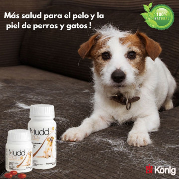 Mudd caps 30cp – Suplemento para la Caída del Pelo y Salud de la Piel en Mascotas