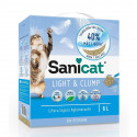 Areia aglomerante leve e limpa Sanicat - 6L