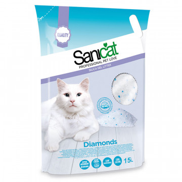 Sanicat Perlita Sílice Diamonds – Arena de Gel de Sílice 15L