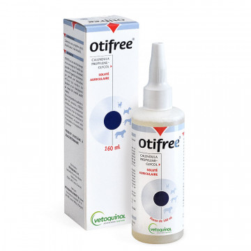 Otifree Limpiador Auricular para Perros y Gatos 160ml – Limpieza Efectiva y Prevención de Otitis